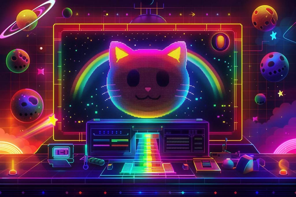 Rank-by-ping.com : le jeu en ligne rétro qui fait sensation dans l'univers décalé de Nyan Cat