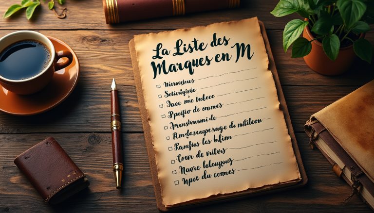 découvrez notre liste complète des marques commençant par la lettre m. explorez une variété de marques renommées dans différents secteurs, de la mode à la technologie, et trouvez celles qui correspondent à vos besoins et envies.