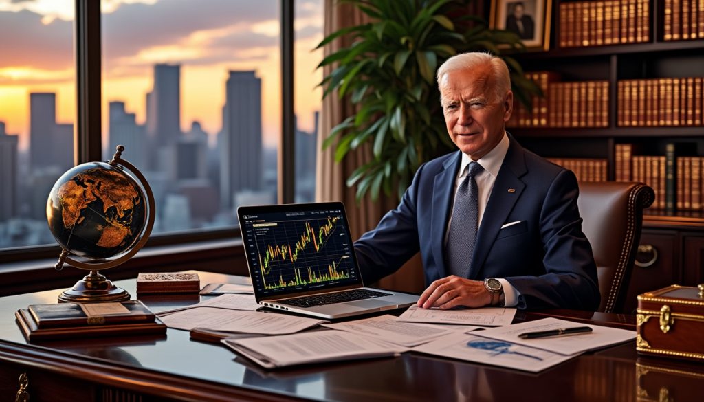 découvrez un aperçu détaillé de la fortune de joe biden, incluant son patrimoine, ses investissements et les différentes sources de revenus qui ont façonné sa carrière politique. plongez dans la vie financière de l'homme qui occupe le bureau ovale.