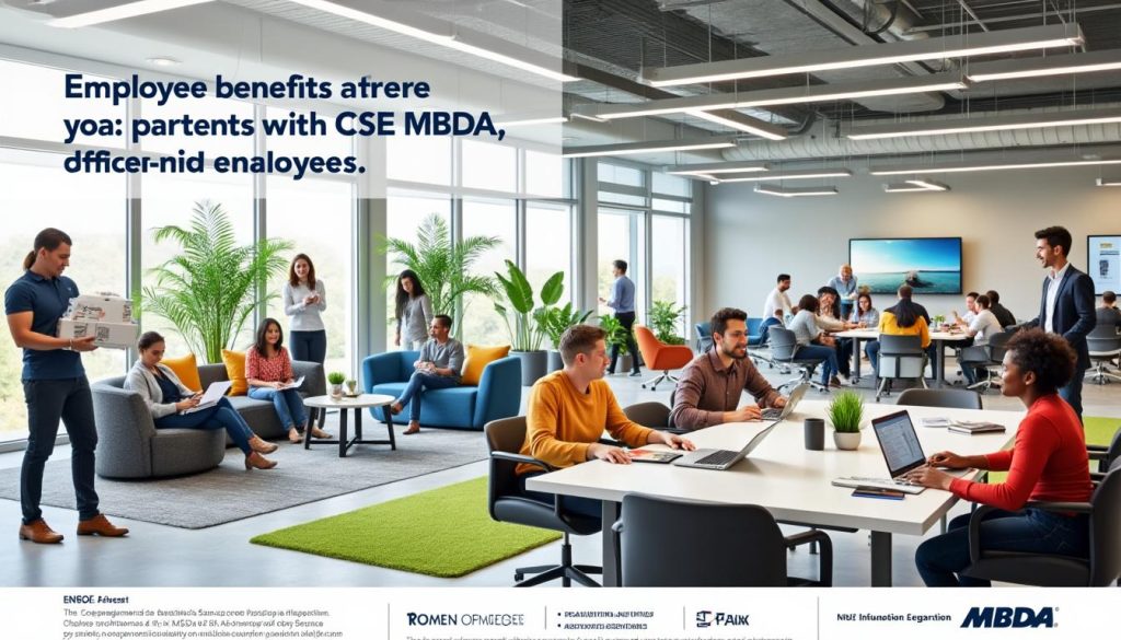 explorez les avantages uniques offerts par le cse mbda, conçus pour améliorer le bien-être et l'engagement des employés. découvrez les services, activités et soutiens disponibles pour enrichir votre expérience au sein de l'entreprise.