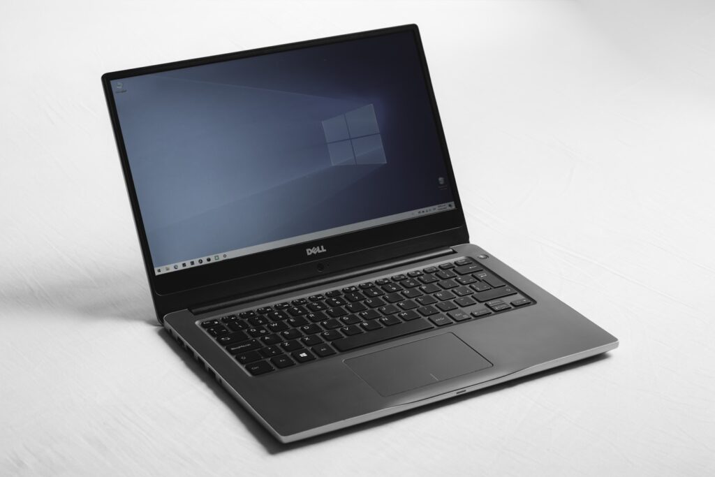 Laptop Dell Windows White